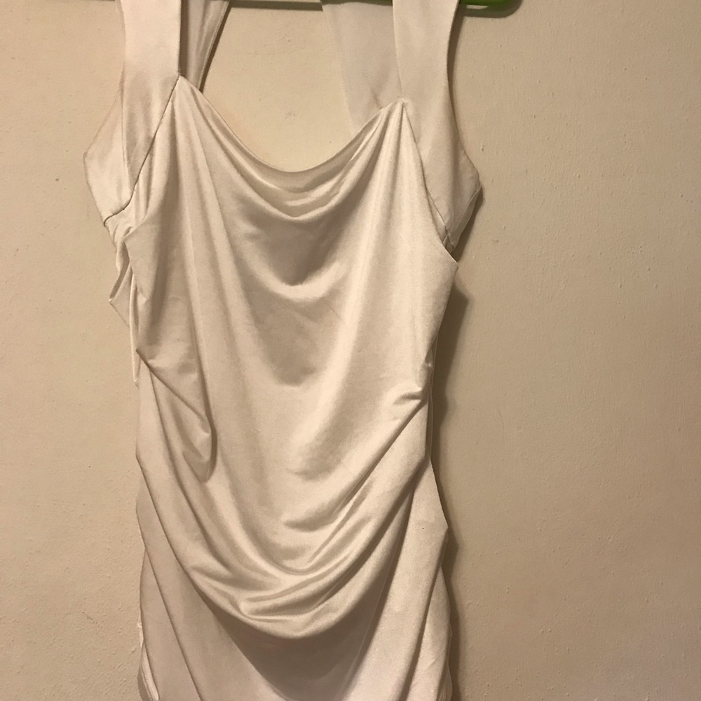 Dressy White Top by Cache
